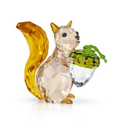 idyllia squirrel accorn swarovski