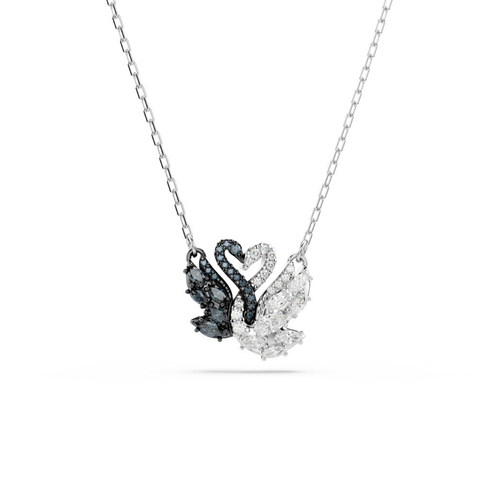 Μενταγιόν Swan, Κύκνος swarovski