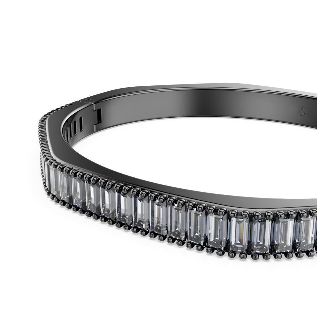 Άκαμπτο βραχιόλι Matrix μέγεθος large κωδικός 5720365 Swarovski - Image 4
