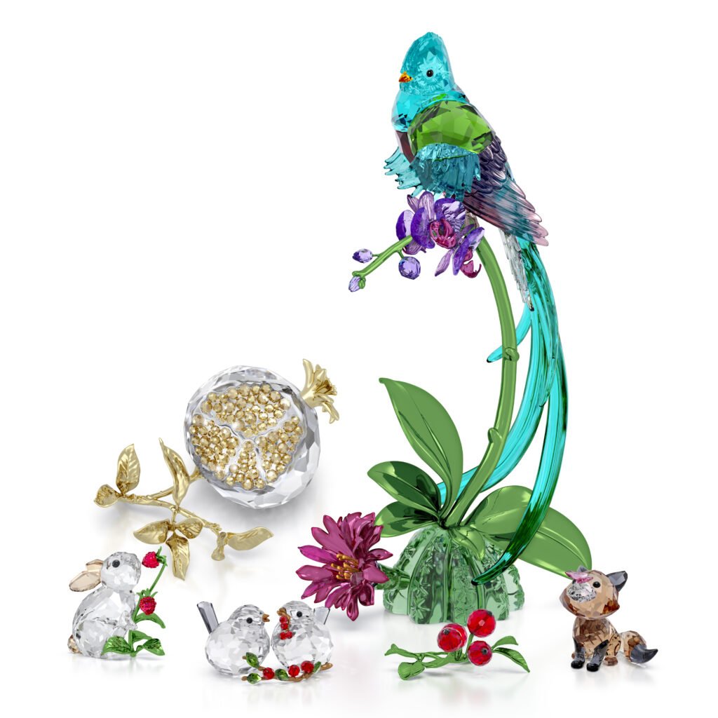 Idyllia Ζευγάρι Πουλιών και Μούρα swarovski - Image 5