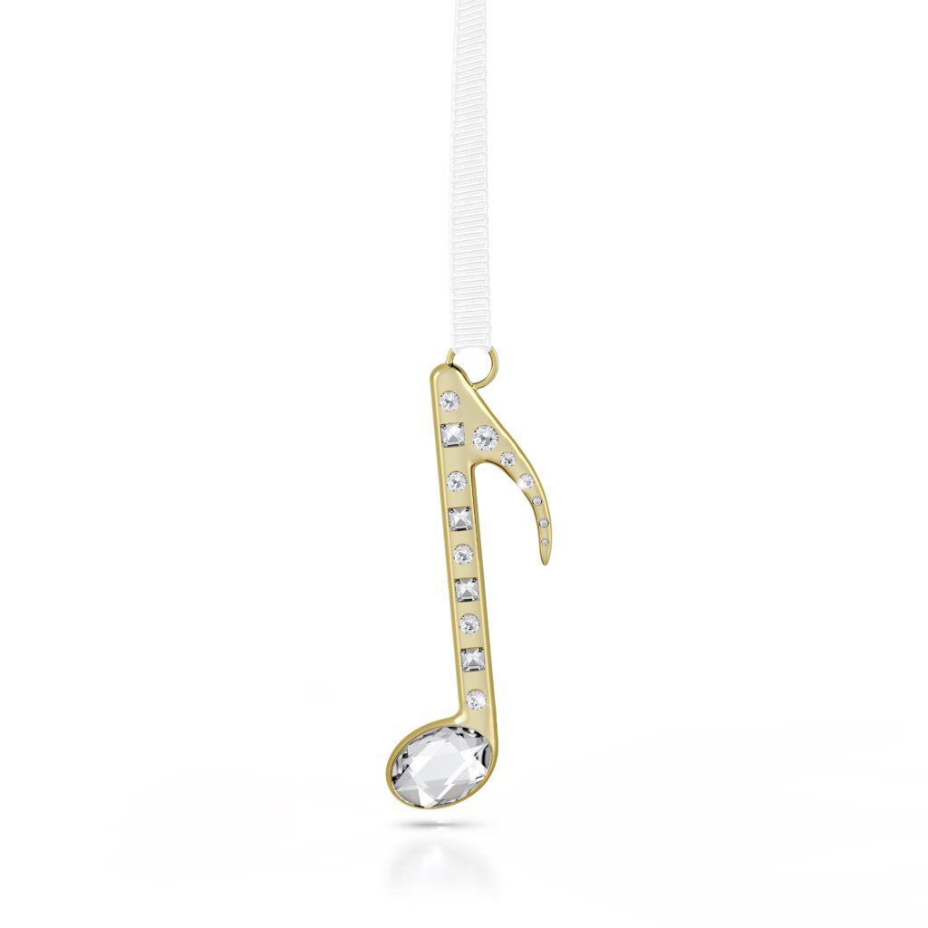Holiday Magic Στολίδι Νότα Μουσικής Swarovski