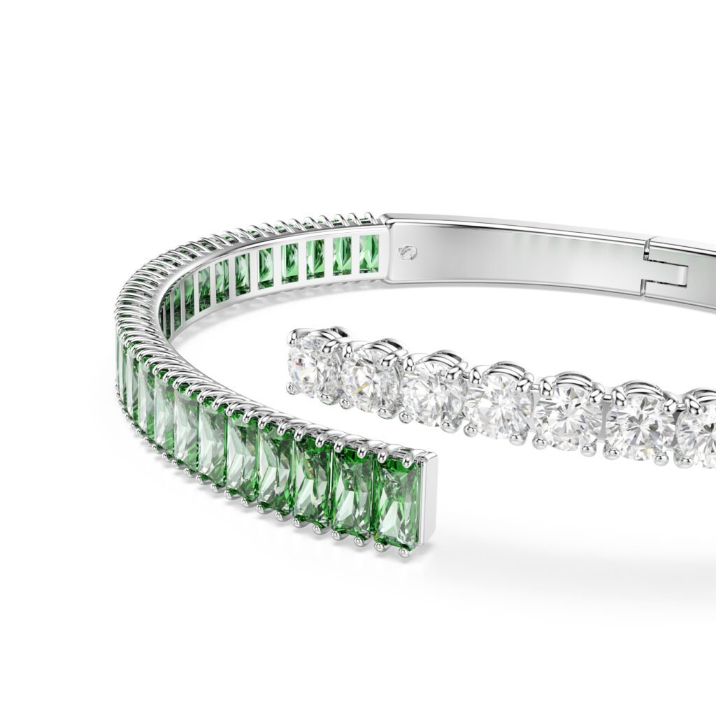 Άκαμπτο βραχιόλι Matrix  μέγεθος medium κωδικός 5722461 Swarovski - Image 4