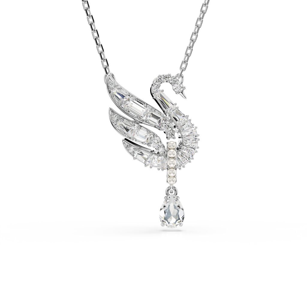 Μενταγιόν Swan Swarovski