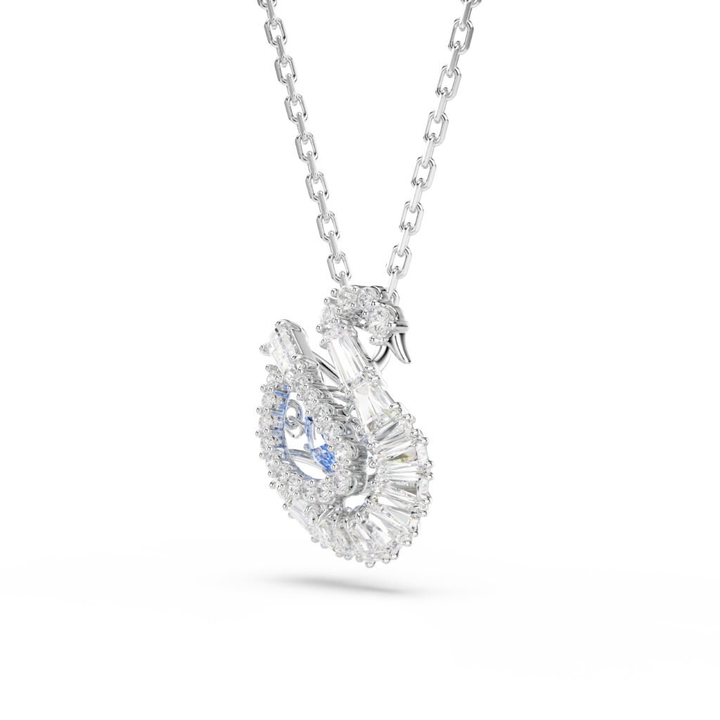Μενταγιόν Swan Swarovski - Image 3