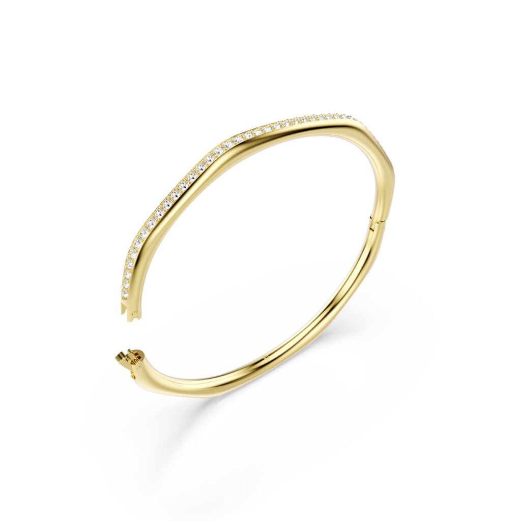 Άκαμπτο βραχιόλι Dextera μέγεθος large κωδικός 5724582 Swarovski - Image 3