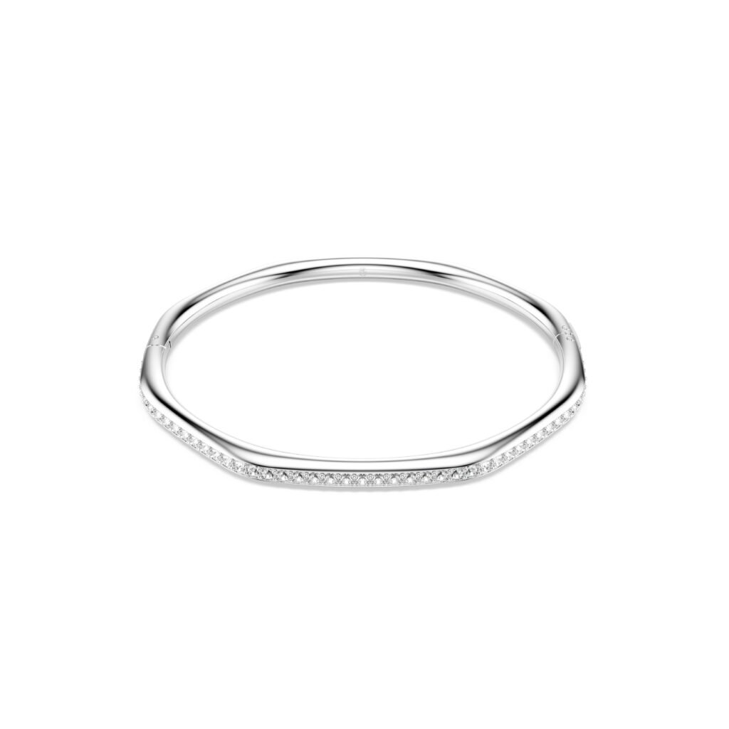 Άκαμπτο βραχιόλι Dextera μέγεθος large  κωδικός 5725223 swarovski
