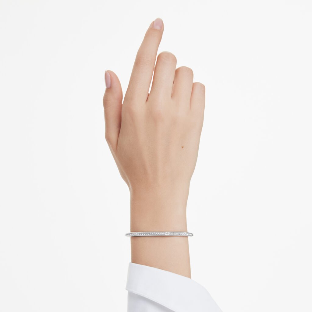 Άκαμπτο βραχιόλι Dextera μέγεθος large  κωδικός 5725223 swarovski - Image 6