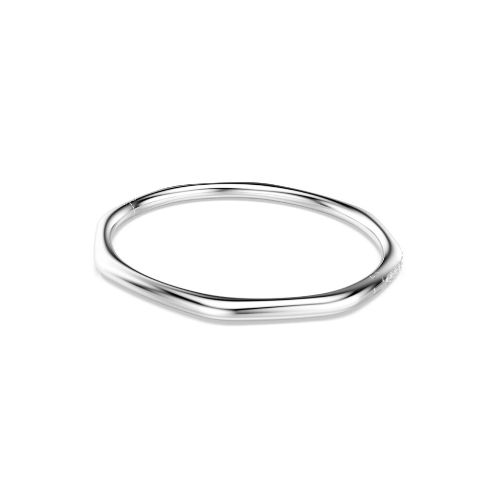 Άκαμπτο βραχιόλι Dextera μέγεθος large  κωδικός 5725223 swarovski - Image 5