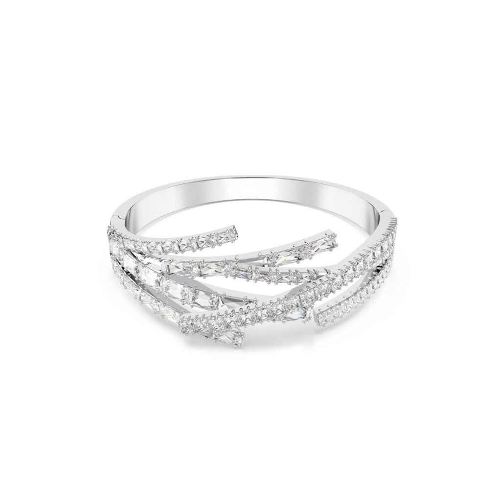 Άκαμπτο βραχιόλι Matrix μέγεθος medium κωδικός 5726294  Swarovski