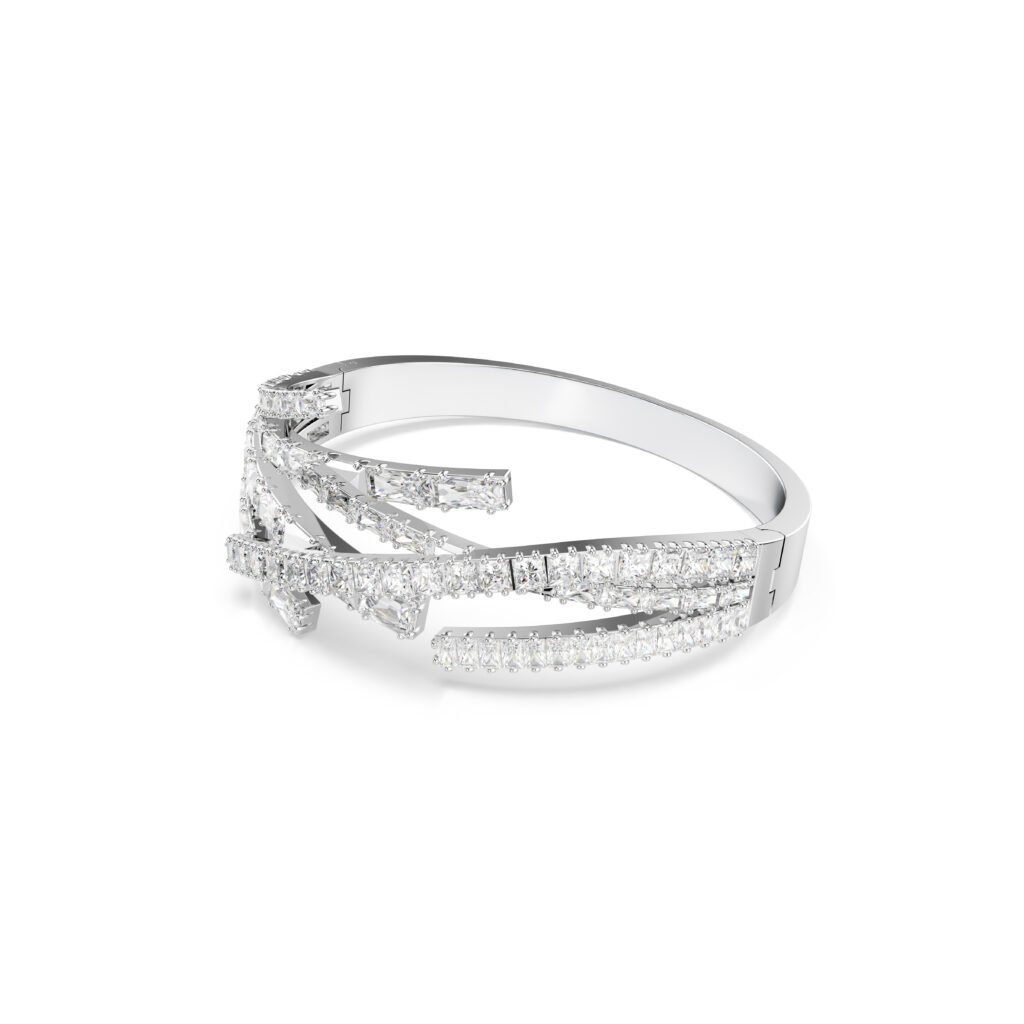 Άκαμπτο βραχιόλι Matrix μέγεθος medium κωδικός 5726294  Swarovski - Image 2
