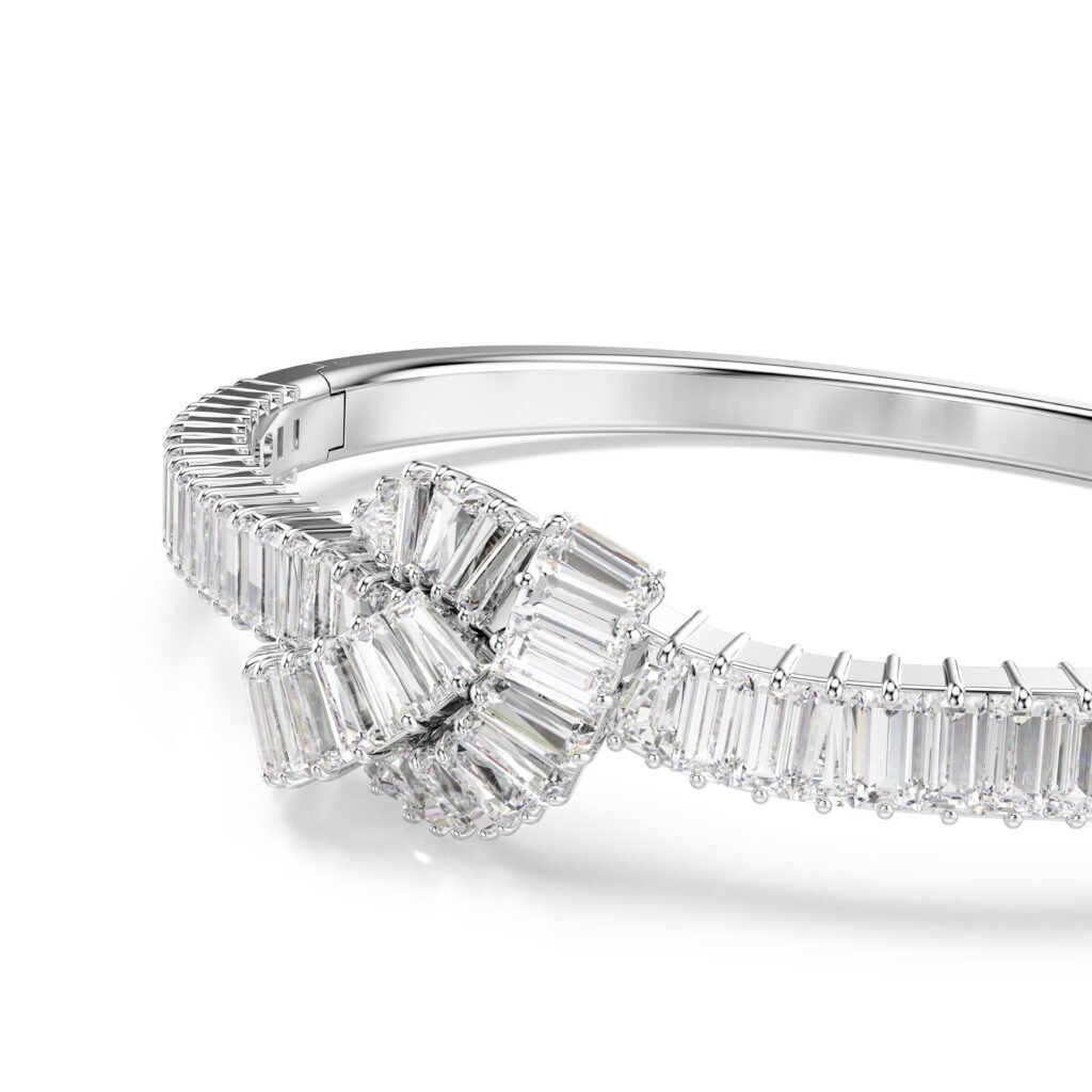 Άκαμπτο βραχιόλι Matrix  μέγεθος medium κωδικός 5727120 swarovski - Image 4