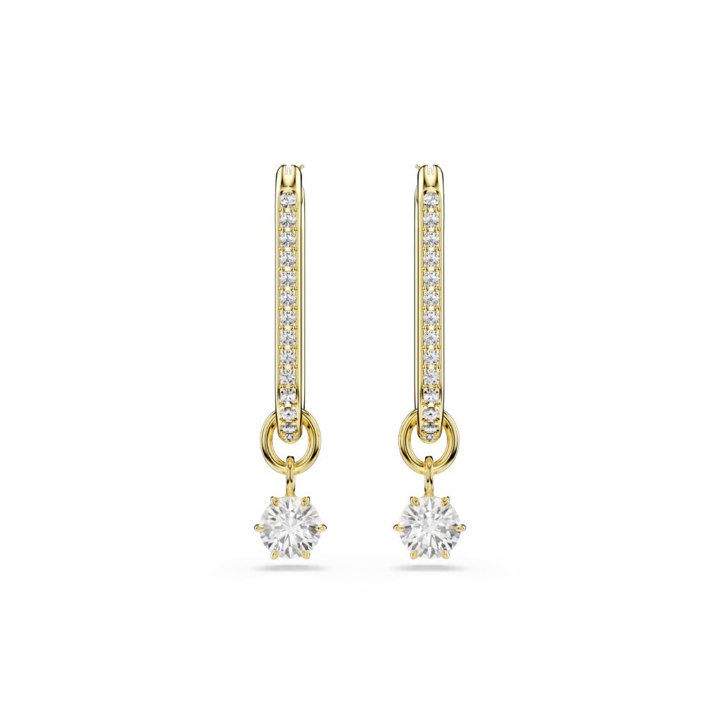 Σκουλαρίκια-σταγόνα Constella Swarovski - Image 2