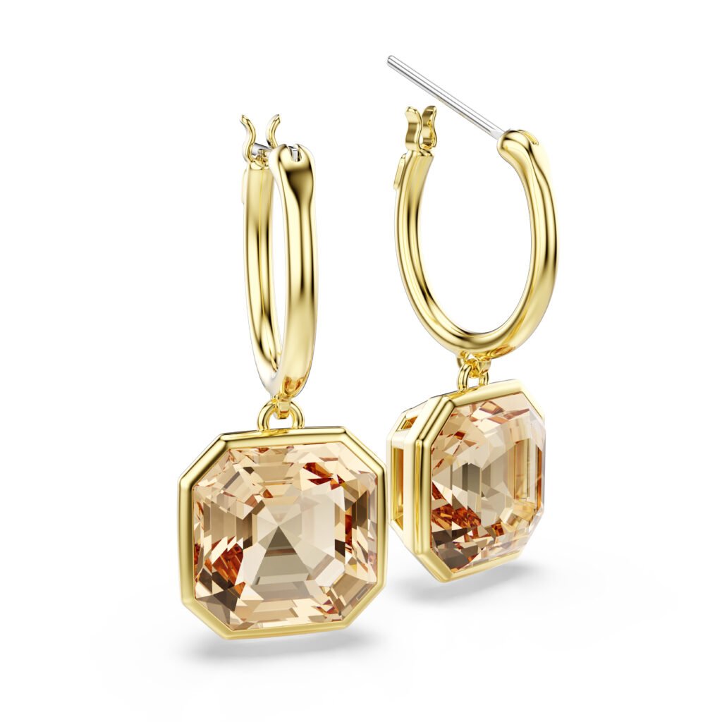 Σκουλαρίκια-σταγόνα Millenia Swarovski - Image 3