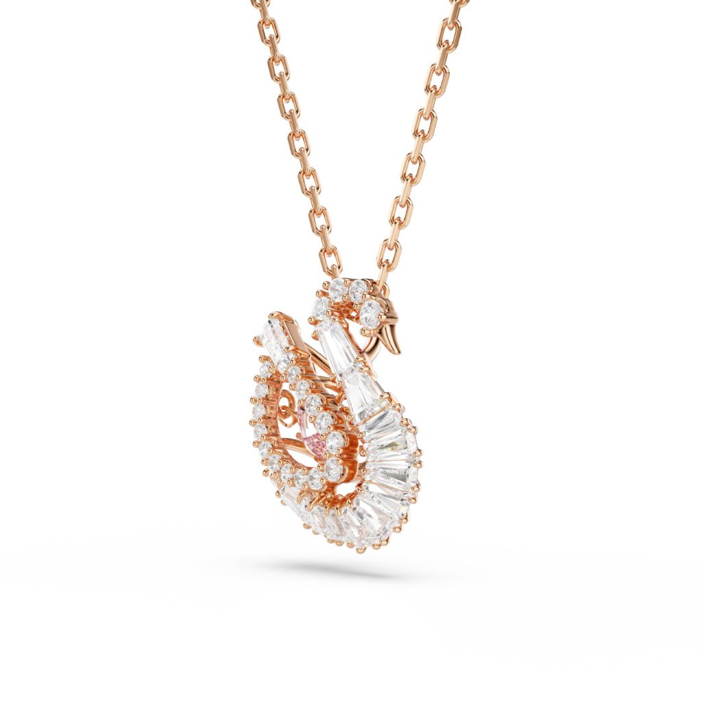 Μενταγιόν Swan Swarovski - Image 3