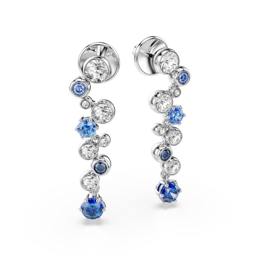 Σκουλαρίκια-σταγόνα Constella Swarovski - Image 3