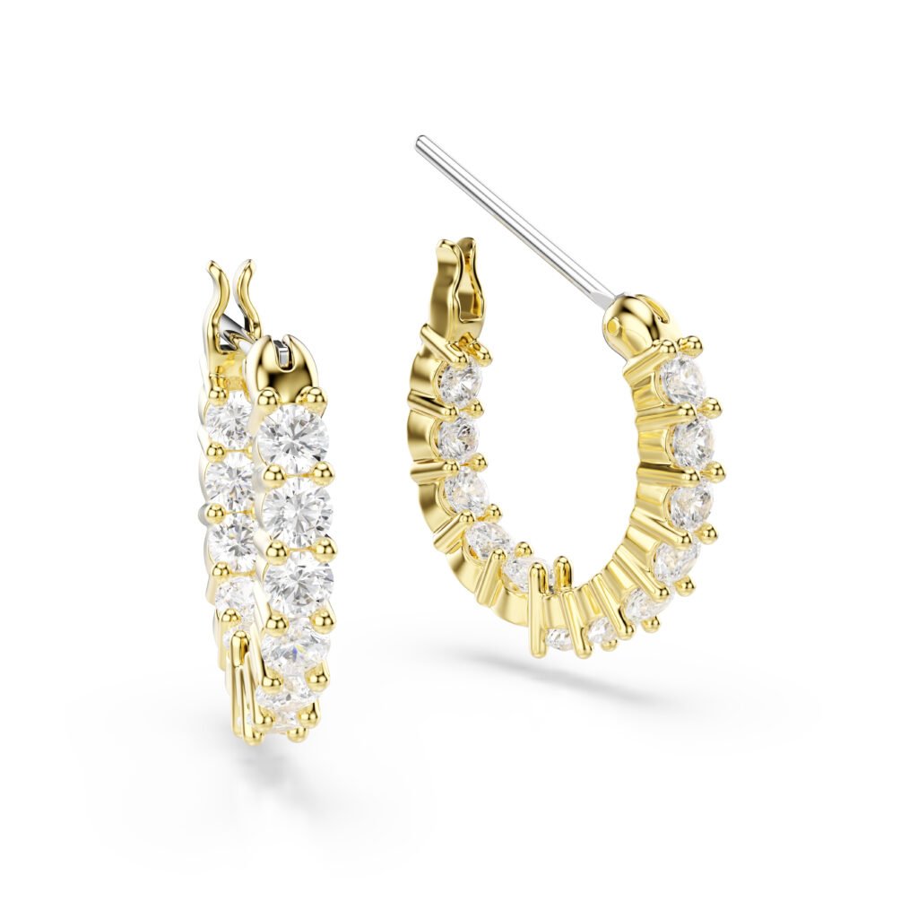 Κρίκοι Matrix Vittore Swarovski - Image 2