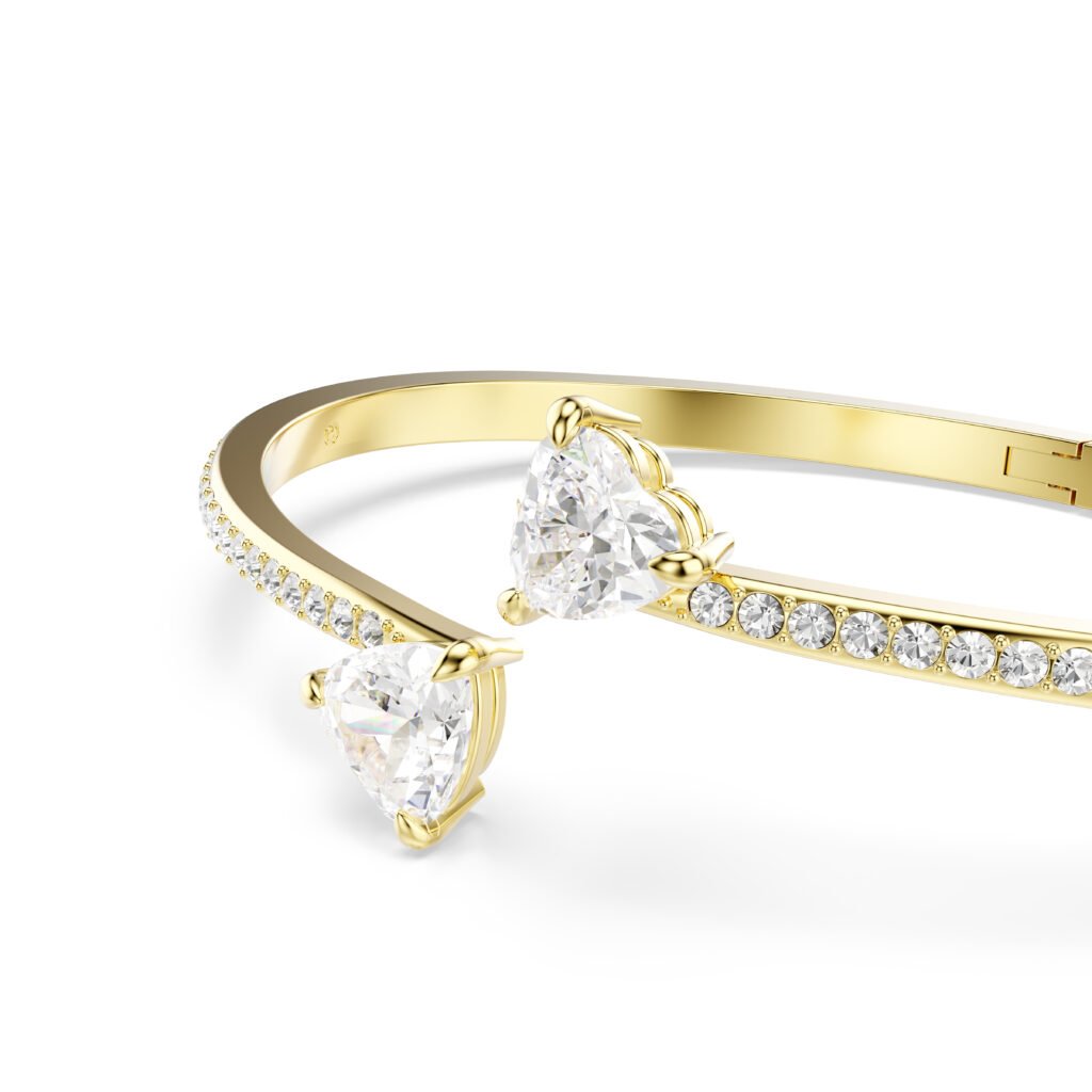 Άκαμπτο βραχιόλι Mesmera Attract μέγεθος small κωδικός 5733511 swarovski - Image 4