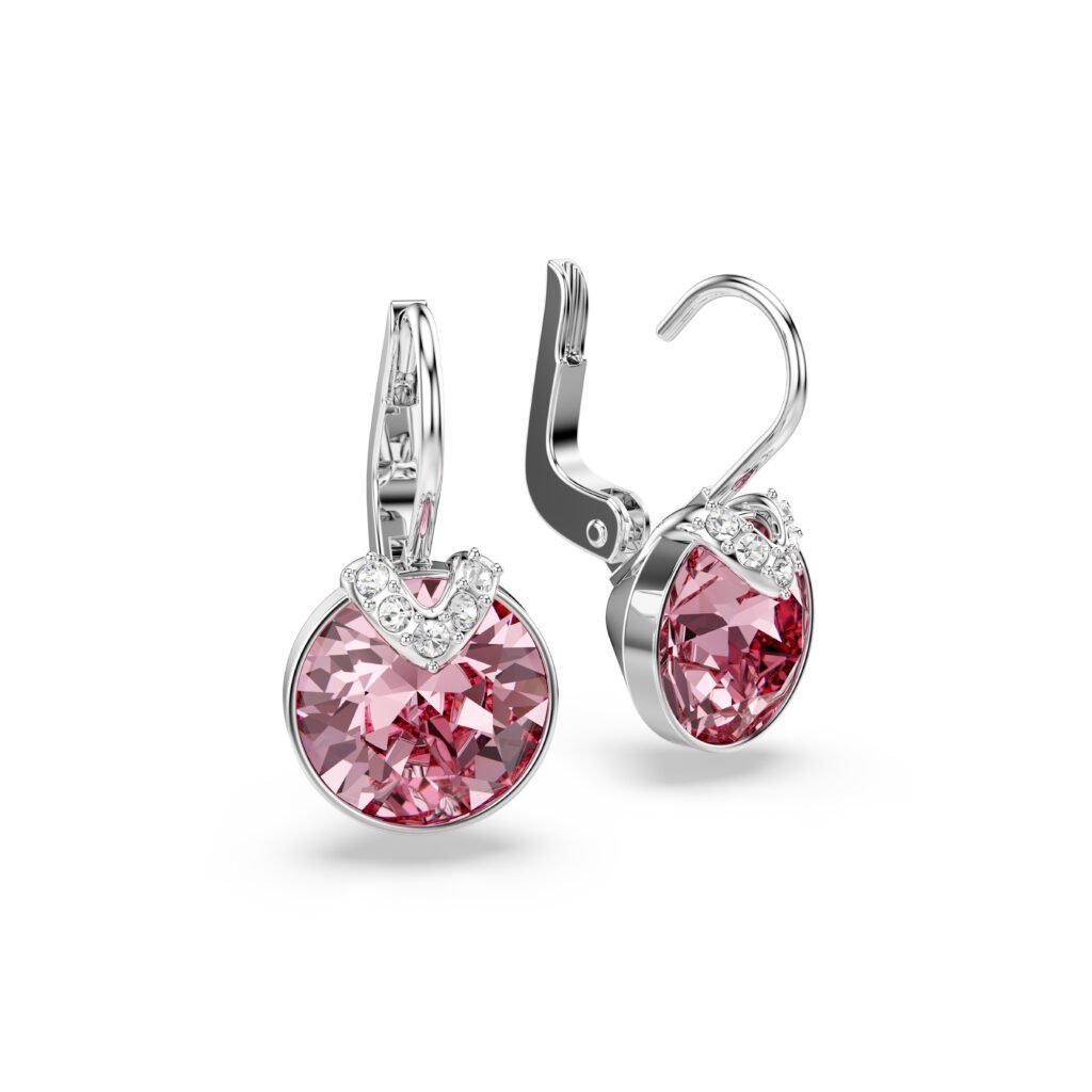 Σκουλαρίκια-σταγόνα Bella V Swarovski - Image 2