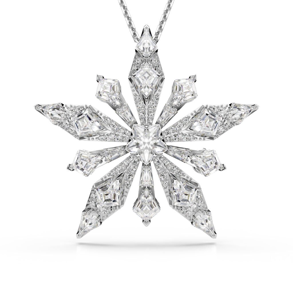 μενταγιόν και καρφίτσα Idyllia Swarovski - Image 2