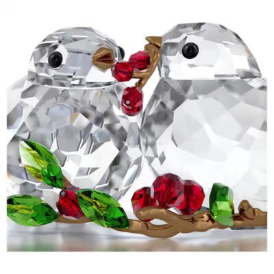Idyllia Ζευγάρι Πουλιών και Μούρα swarovski