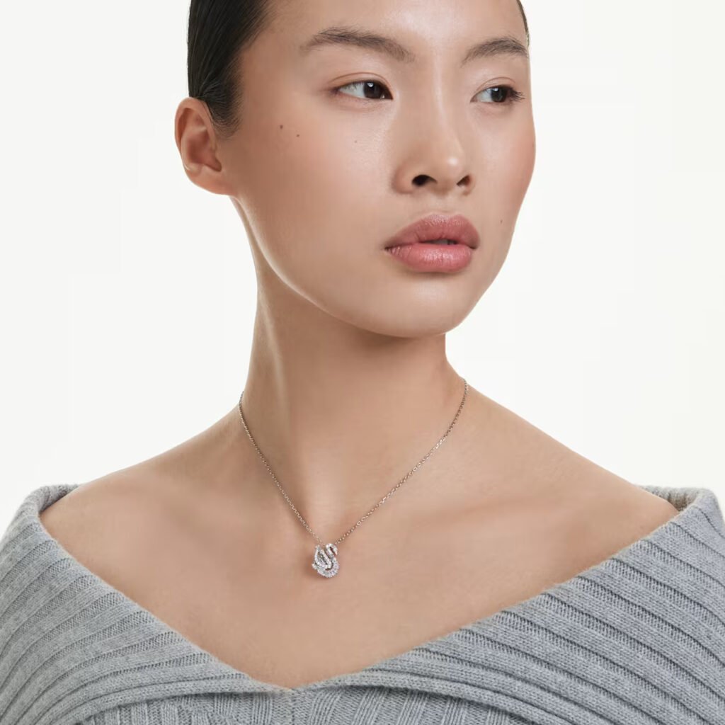Μενταγιόν Swan Swarovski - Image 6
