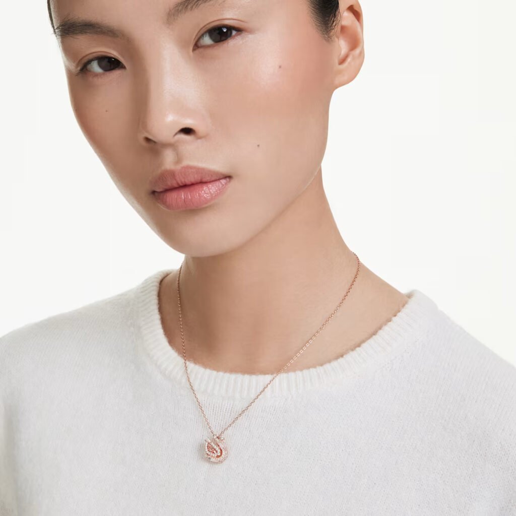 Μενταγιόν Swan Swarovski - Image 6