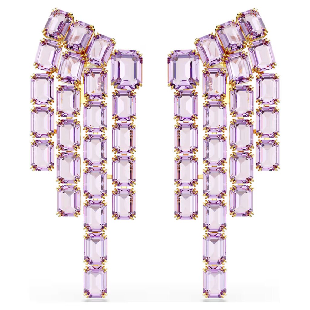 Σκουλαρίκια με κλιπ Millenia Swarovski