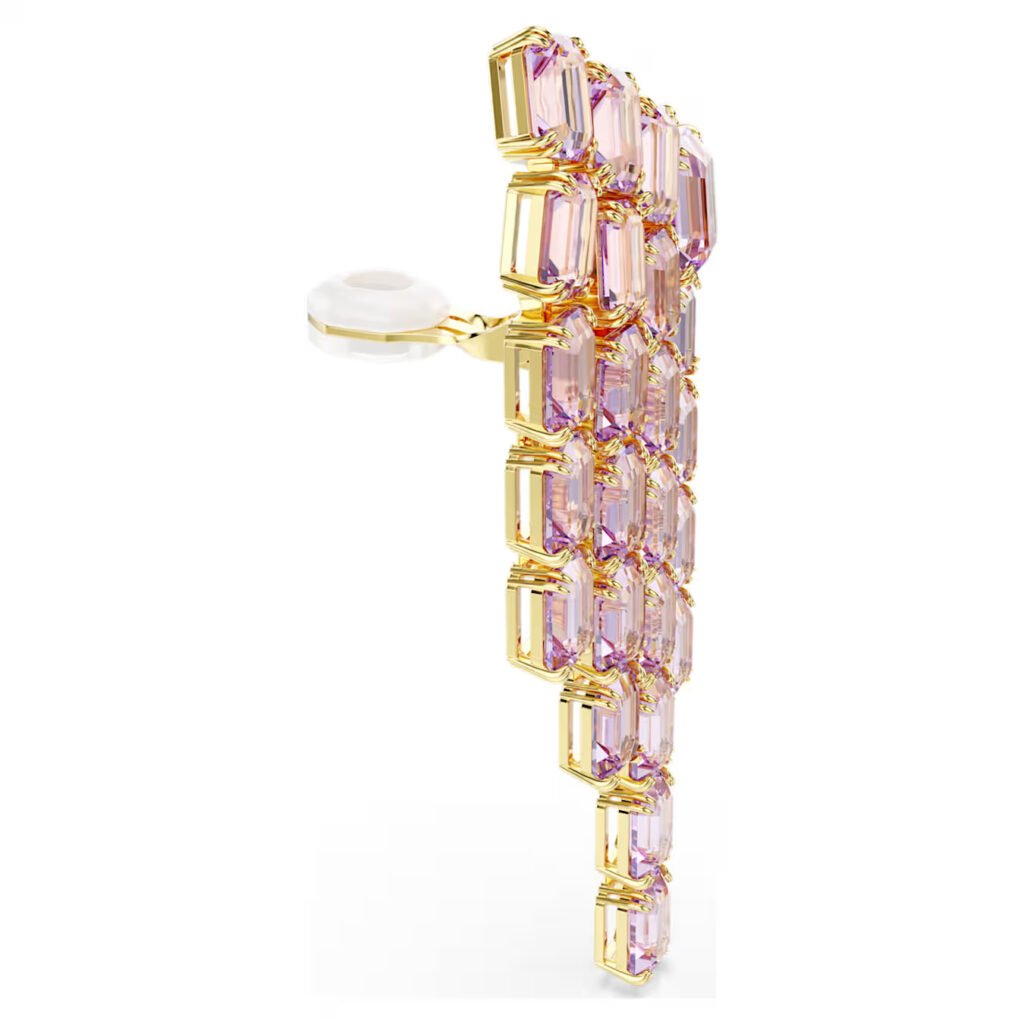 Σκουλαρίκια με κλιπ Millenia Swarovski - Image 3