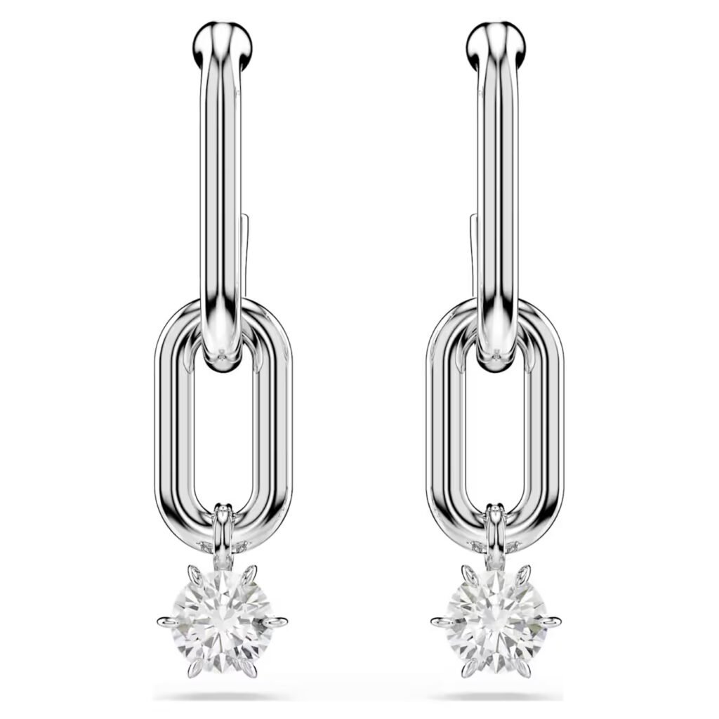 Σκουλαρίκια-σταγόνα Constella Swarovski - Image 2