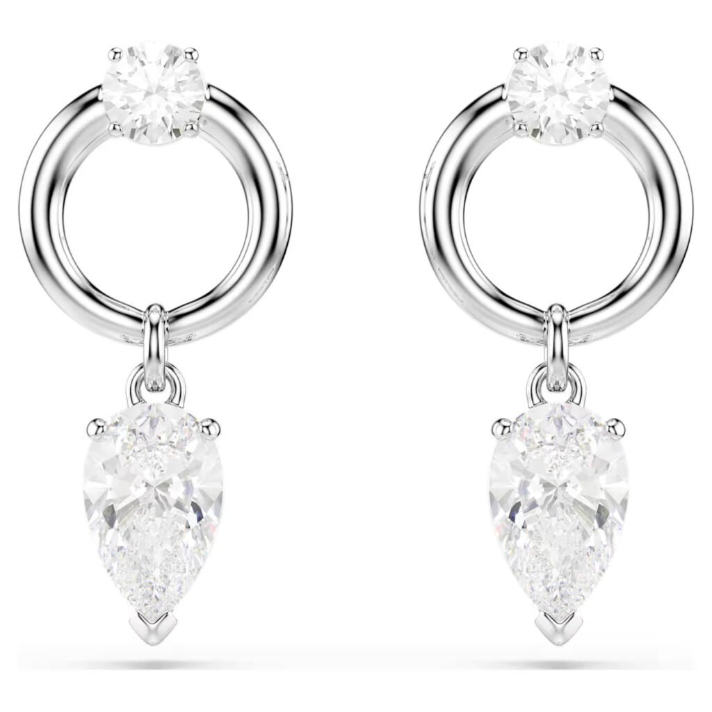 Σκουλαρίκια-σταγόνα Mesmera Swarovski - Image 4