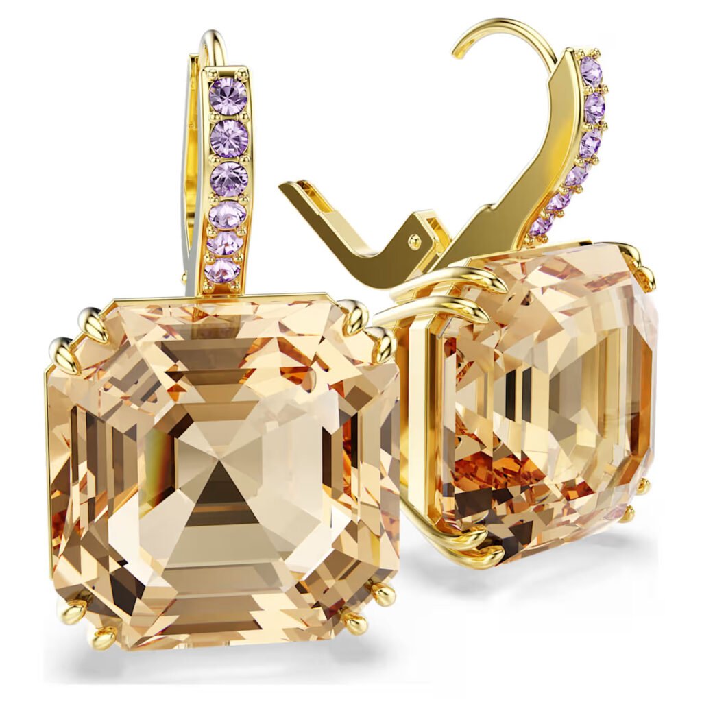 Σκουλαρίκια-σταγόνα Millenia Swarovski - Image 3