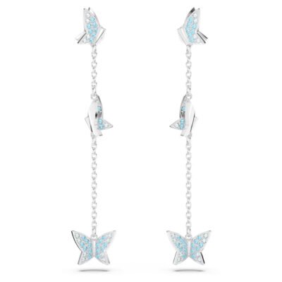 Σκουλαρίκια-σταγόνα Idyllia Lilia Swarovski