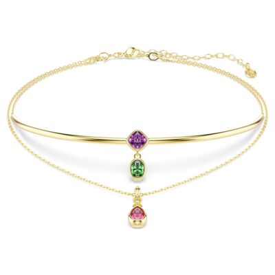 Διπλό κολιέ Imber Swarovski