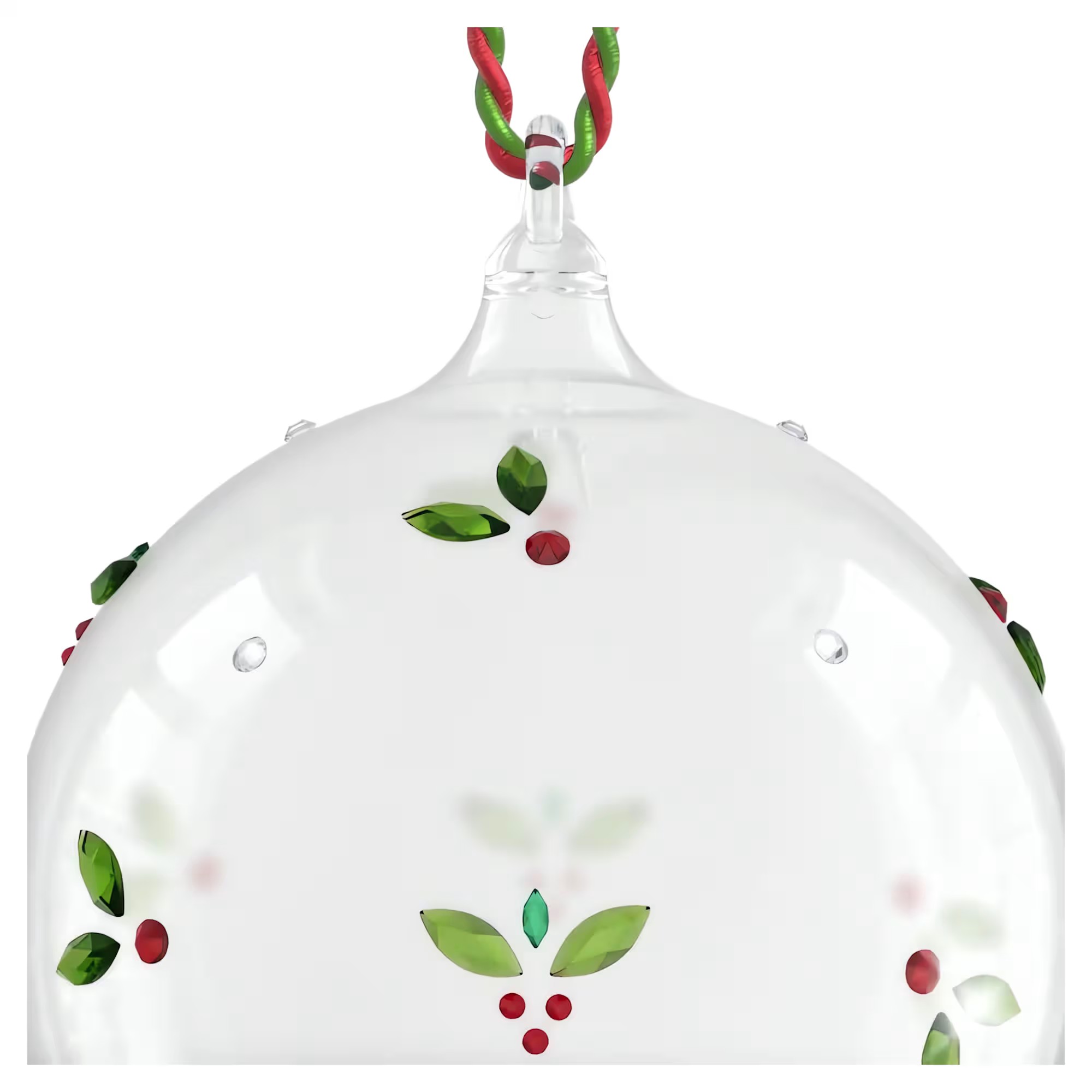 Holiday Cheers Στολίδι Μπάλα Ιξός Swarovski - Image 2