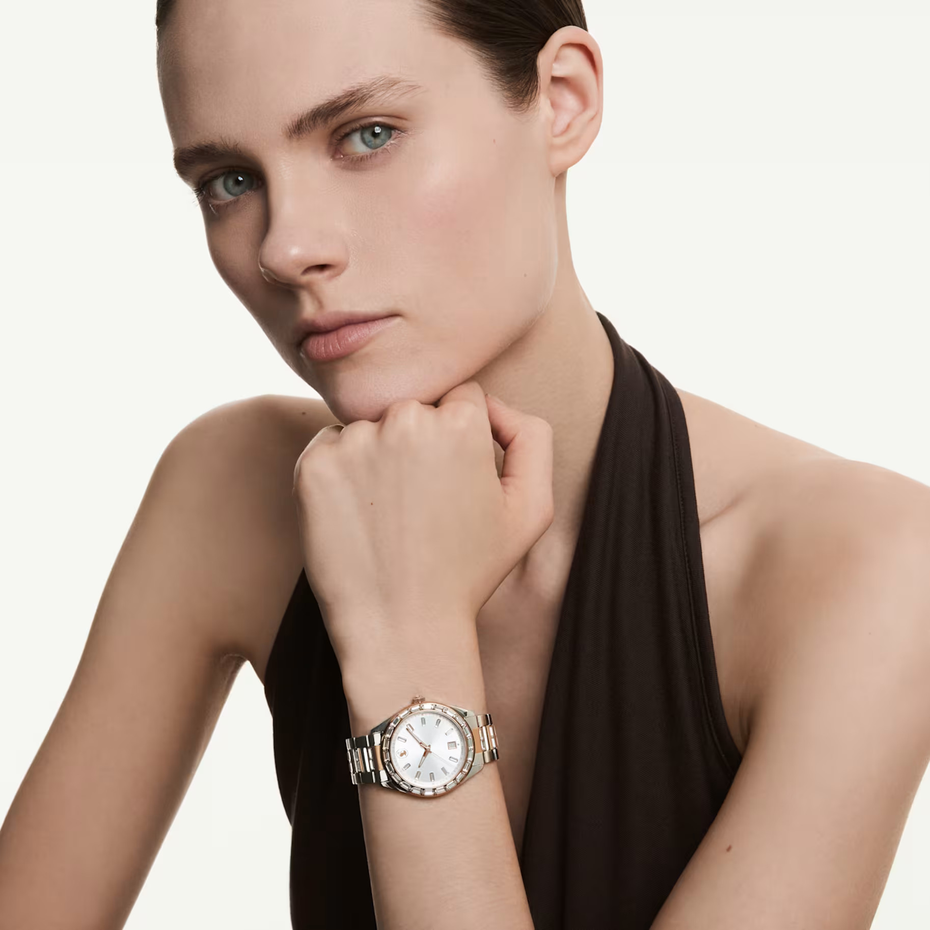 Matrix date watch Swarovski