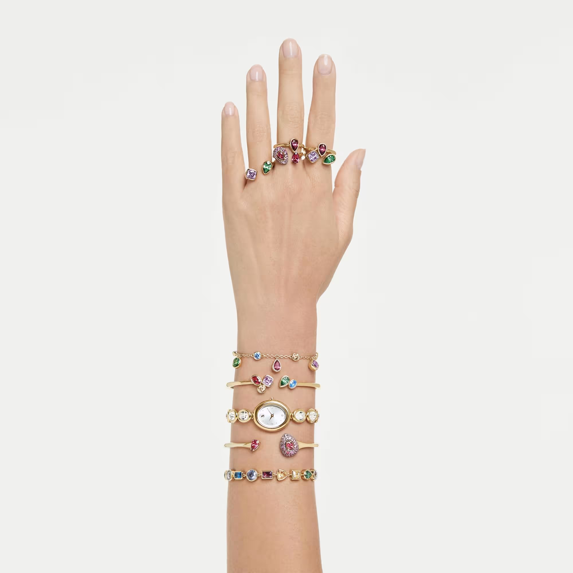 Άκαμπτο βραχιόλι Imber μέγεθος Large κωδικός 5753260 Swarovski - Image 5