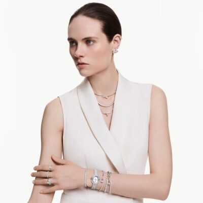 Άκαμπτο βραχιόλι Matrix μέγεθος Large κωδικός 5753569 Swarovski