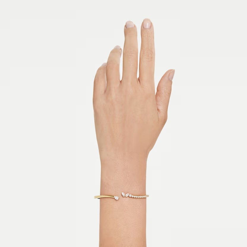 Άκαμπτο βραχιόλι Mesmera μέγεθος Medium κωδικός 5750440 Swarovski - Image 5