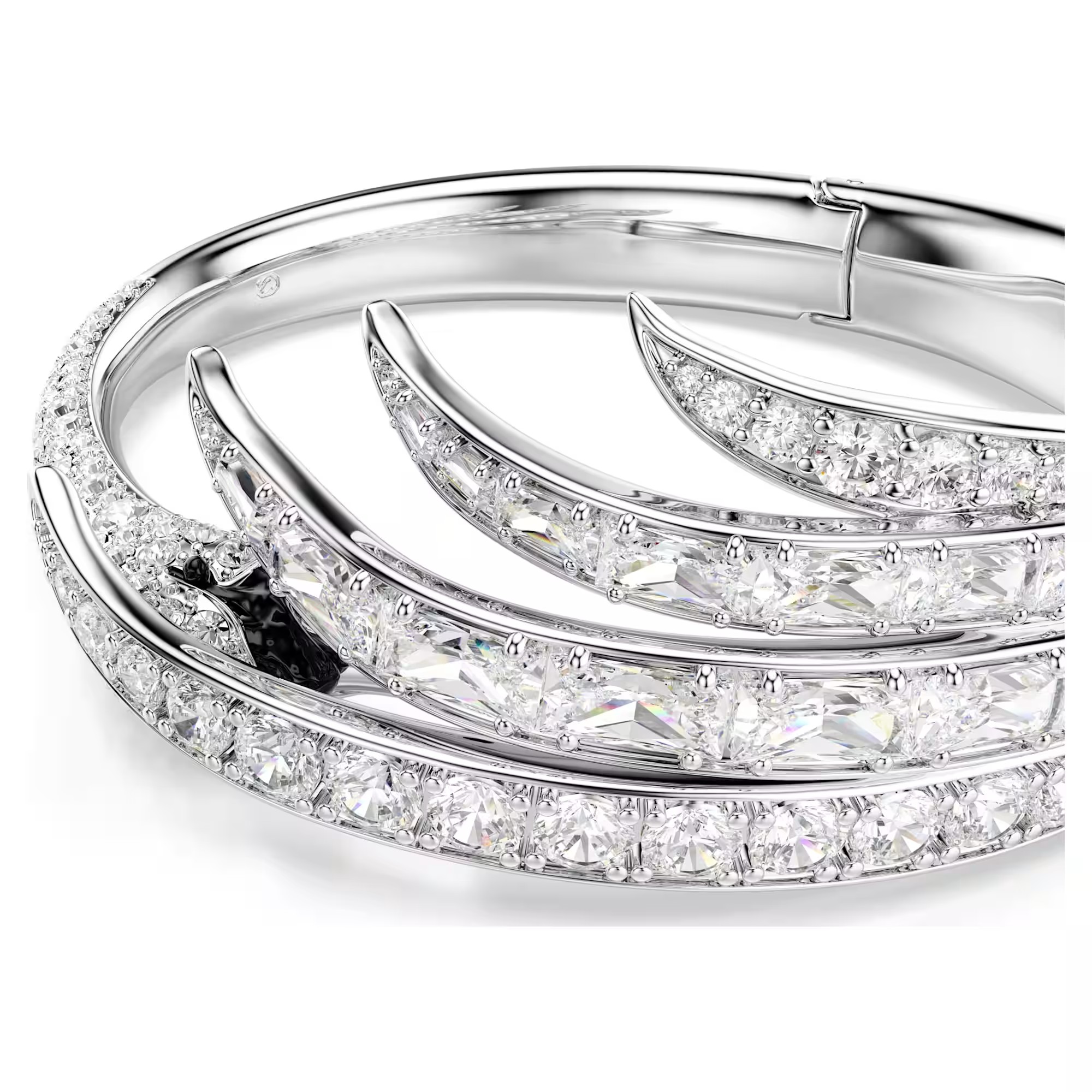 Άκαμπτο βραχιόλι Vienna μέγεθος Medium κωδικός 5749066 Swarovski - Image 4