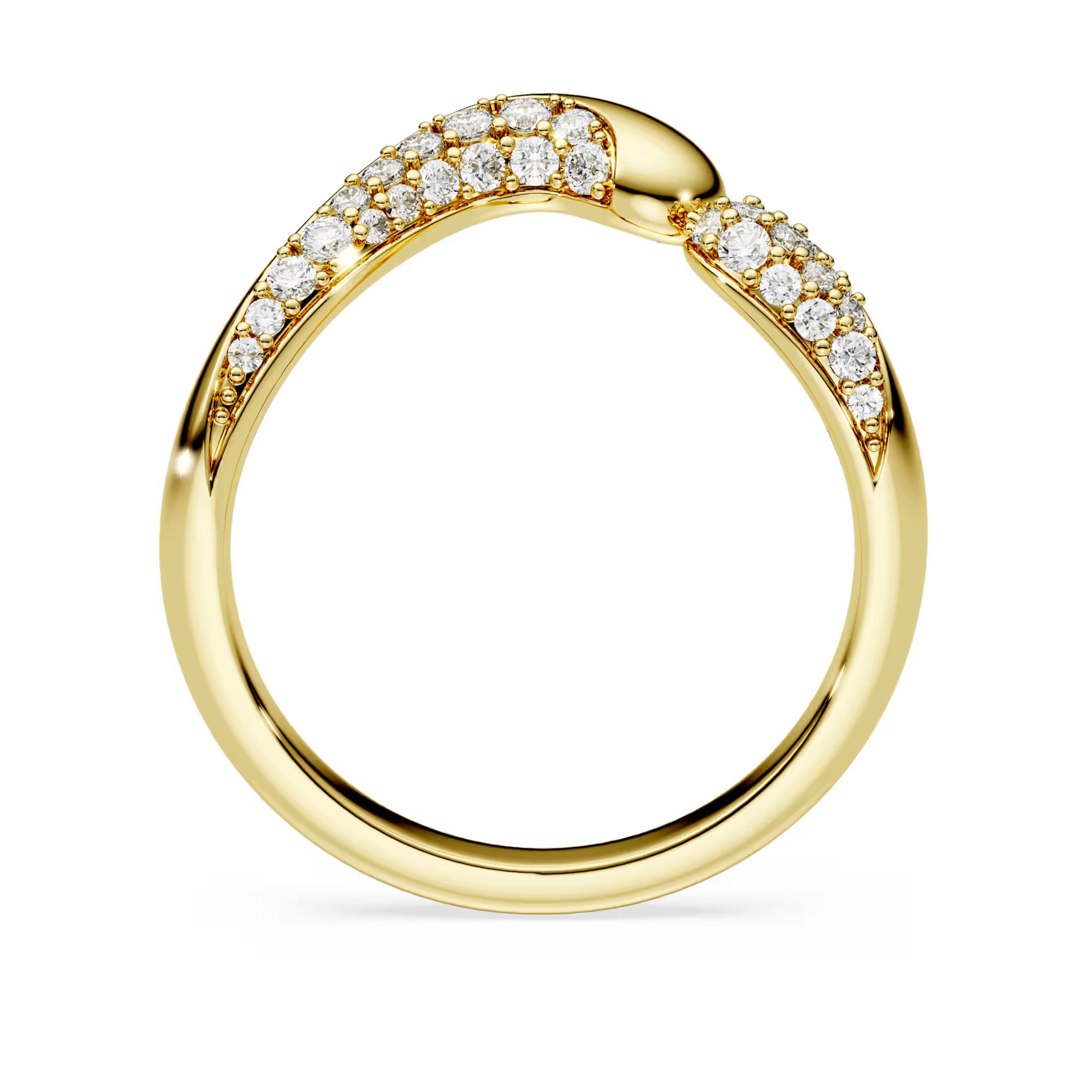 Ανοιχτό δαχτυλίδι Classica Swarovski - Image 4