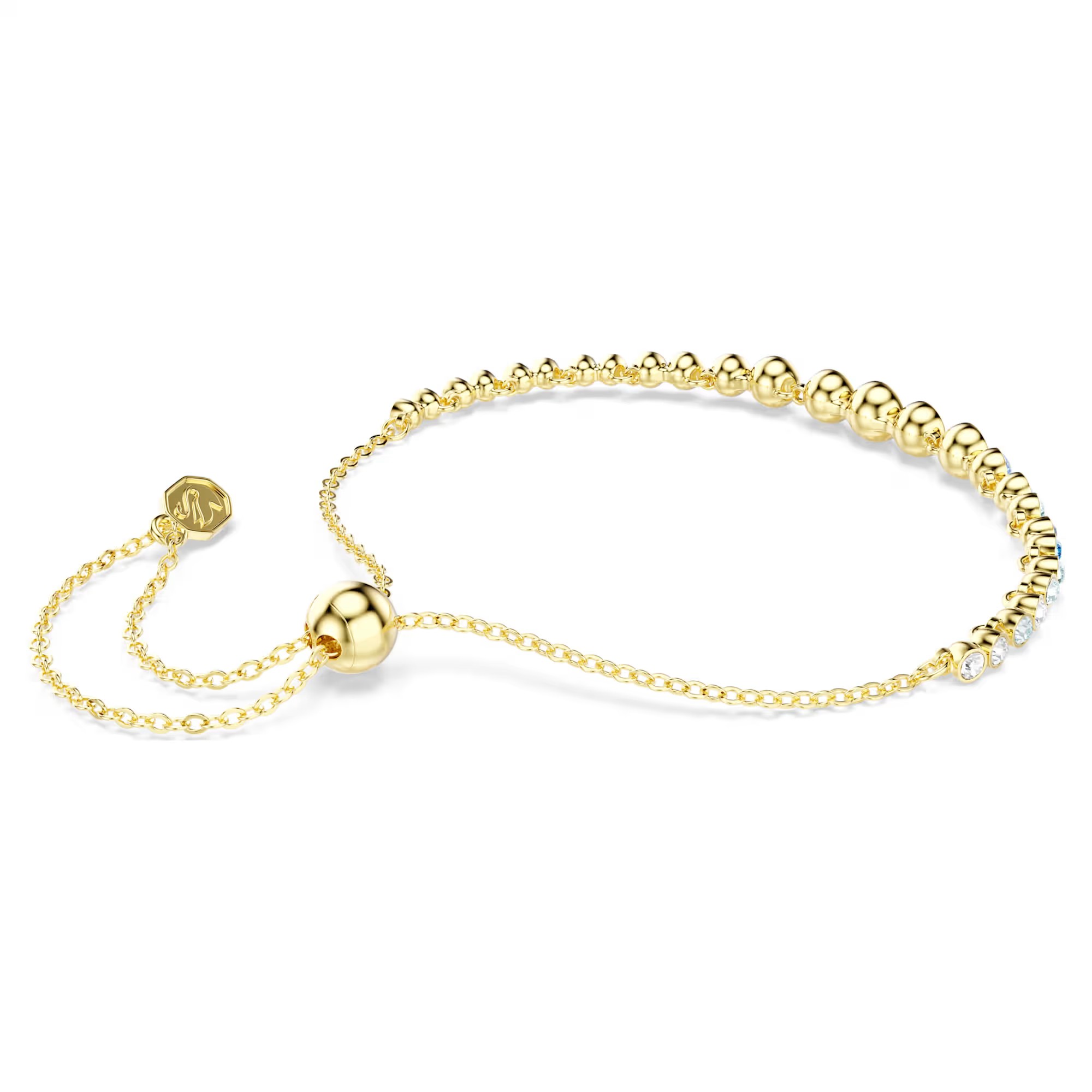 Βραχιόλι Imber Στρογγυλή κοπή, Μπλε, Swarovski - Image 5