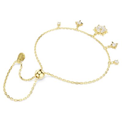Βραχιόλι Magic Μείξη κοπών, Χιονονιφάδα, Λευκό, Swarovski