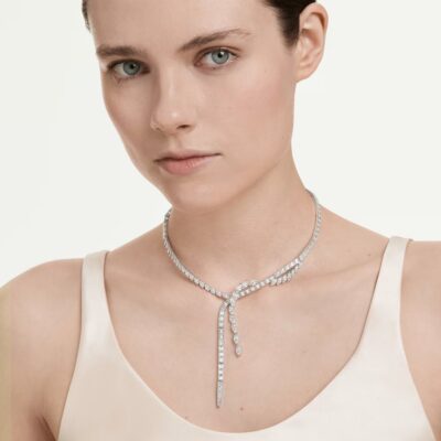 Κολιέ σε σχήμα Υ Mesmera Swarovski