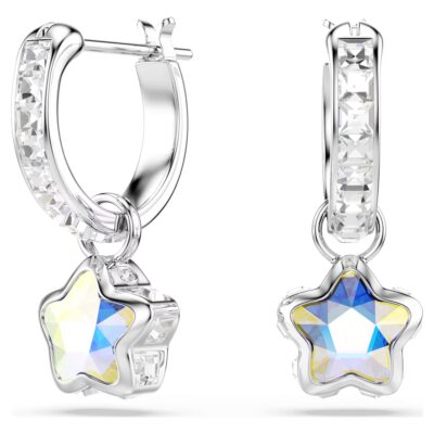Σκουλαρίκια-σταγόνα Chroma Swarovski