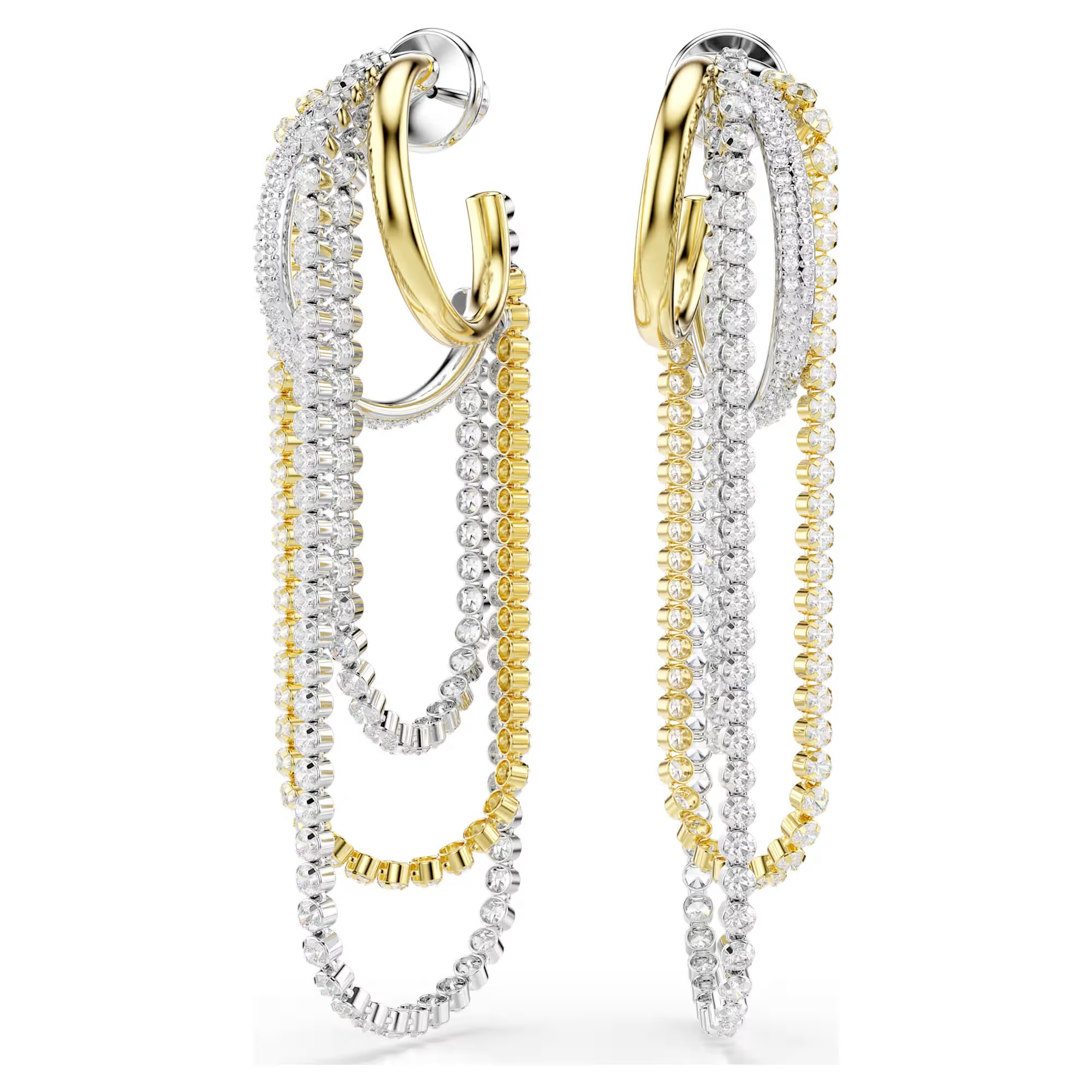 βάσεις για τρυπητά σκουλαρίκια Hyperbola Swarovski