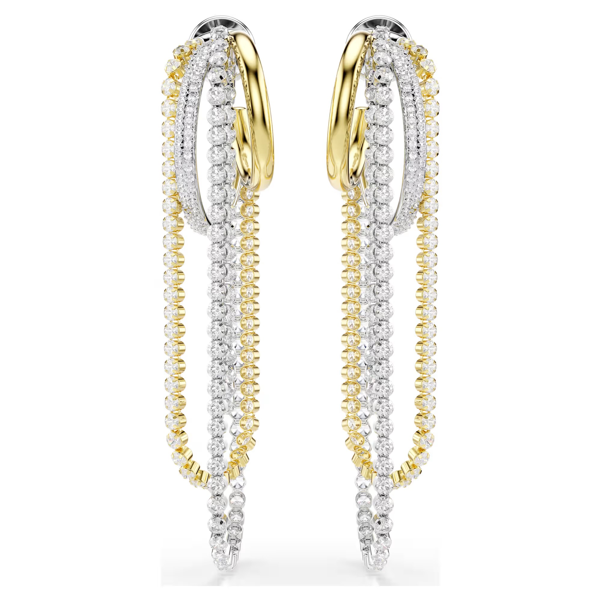 βάσεις για τρυπητά σκουλαρίκια Hyperbola Swarovski - Image 2