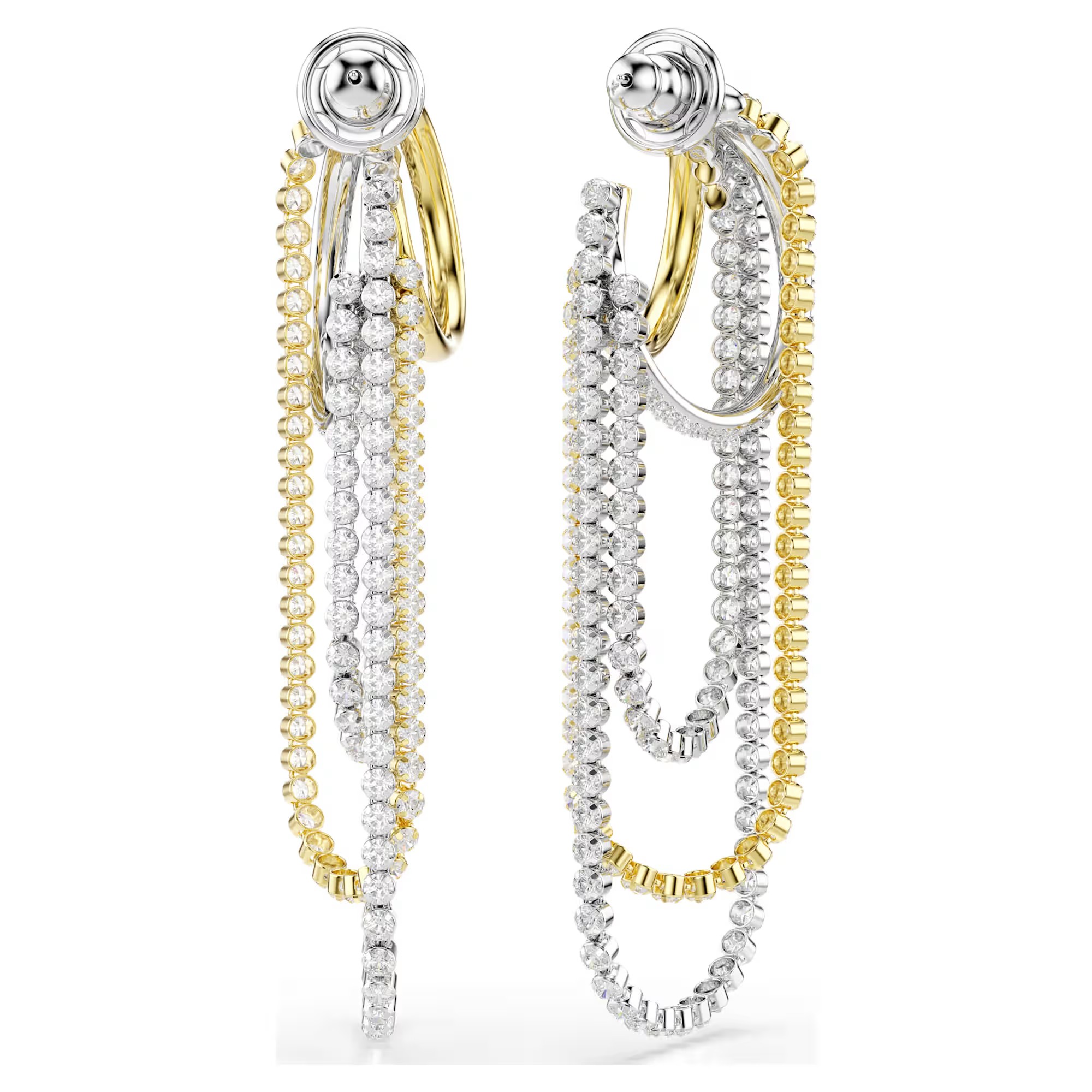 βάσεις για τρυπητά σκουλαρίκια Hyperbola Swarovski - Image 3